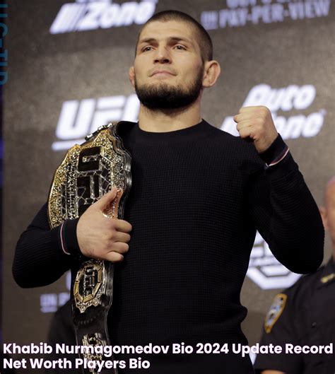 khabib nurmagomedov net worth.
